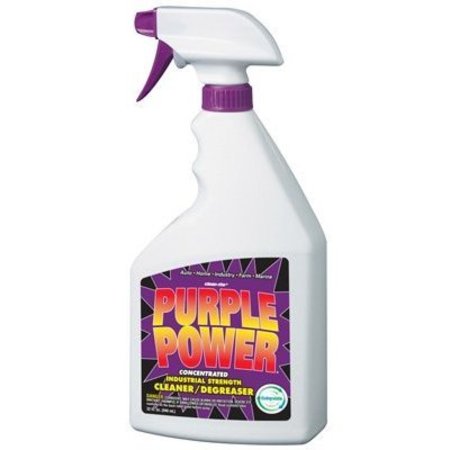 AIKEN CHEMICAL Purple Power Industrial Strength Cleaner/Degreaser, 32 oz Spray Bottle 4315PS